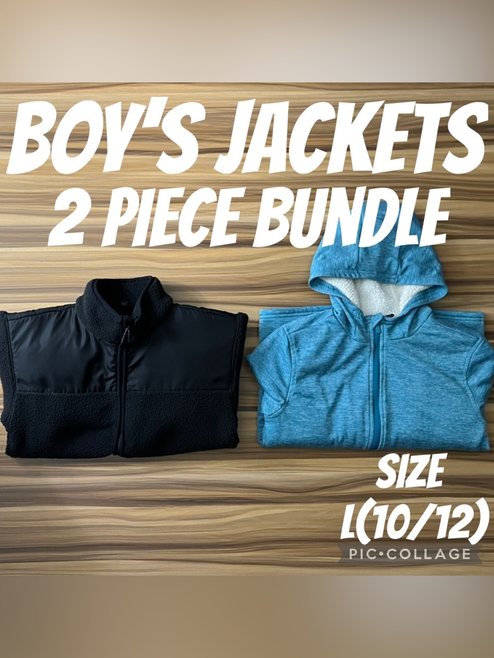 Boys Clothes 2 Piece Bundle Target All In Motion Jackets Size L(10/12)